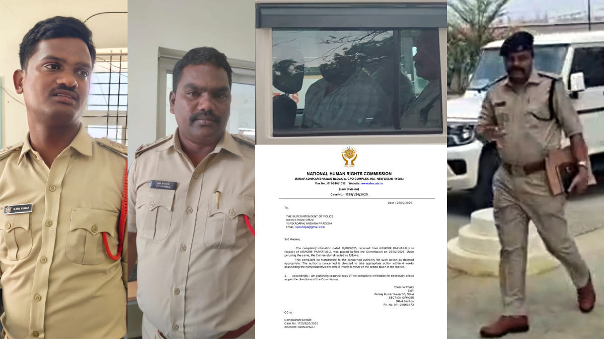 పులివెందుల పోలీసుల మెడకు చుట్టుకుంటున్న కేసులు