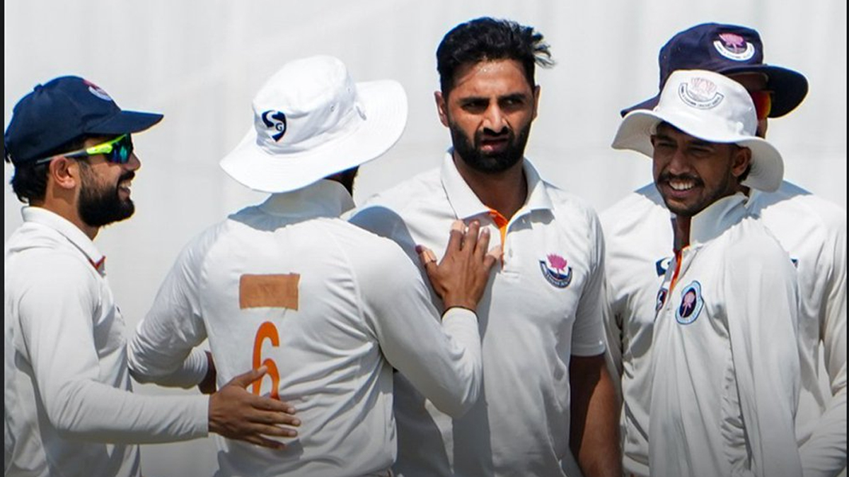 రంజీ ట్రోఫీలో జమ్మూ కాశ్మీర్ ఫైనల్‌కి తొలిసారి