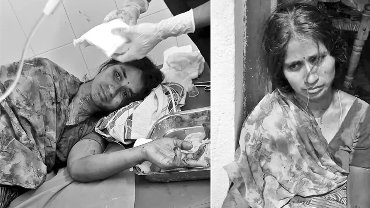 భూ తగాదా ఘర్షణ – వదిన గొంతుకోసిన మరిది