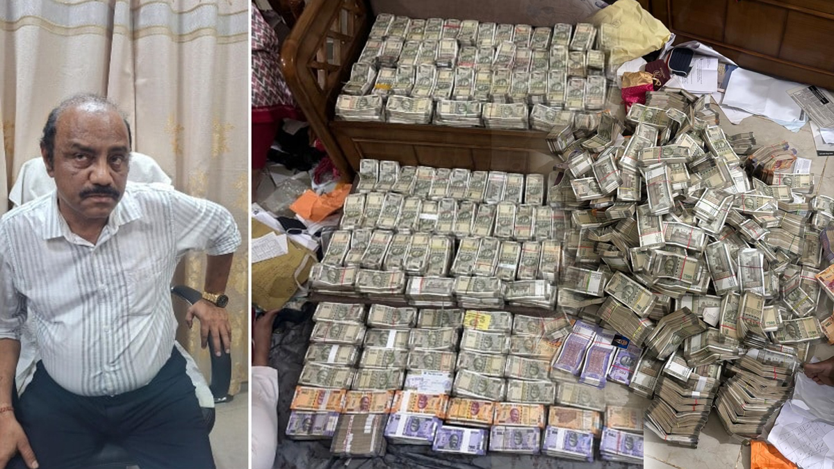 ఆ అధికారి ఇంట్లో నోట్ల కట్టలు స్వాధీనం