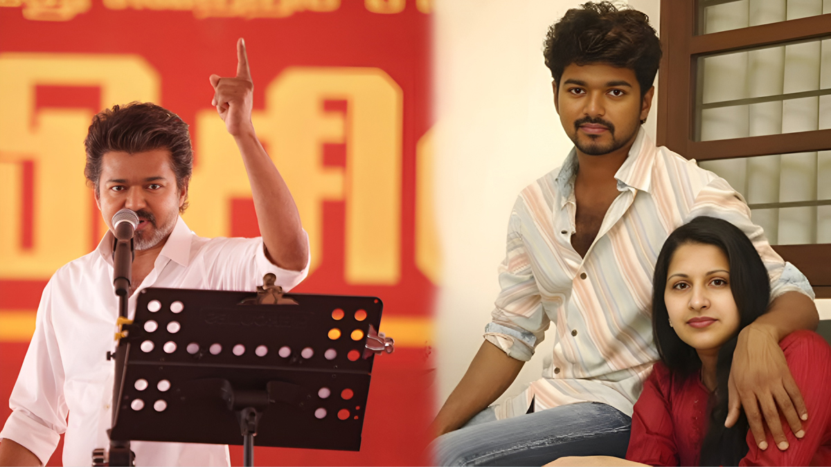 టీవీకే అధినేత విజ‌య్‌కి షాకిచ్చిన స‌తీమ‌ణి