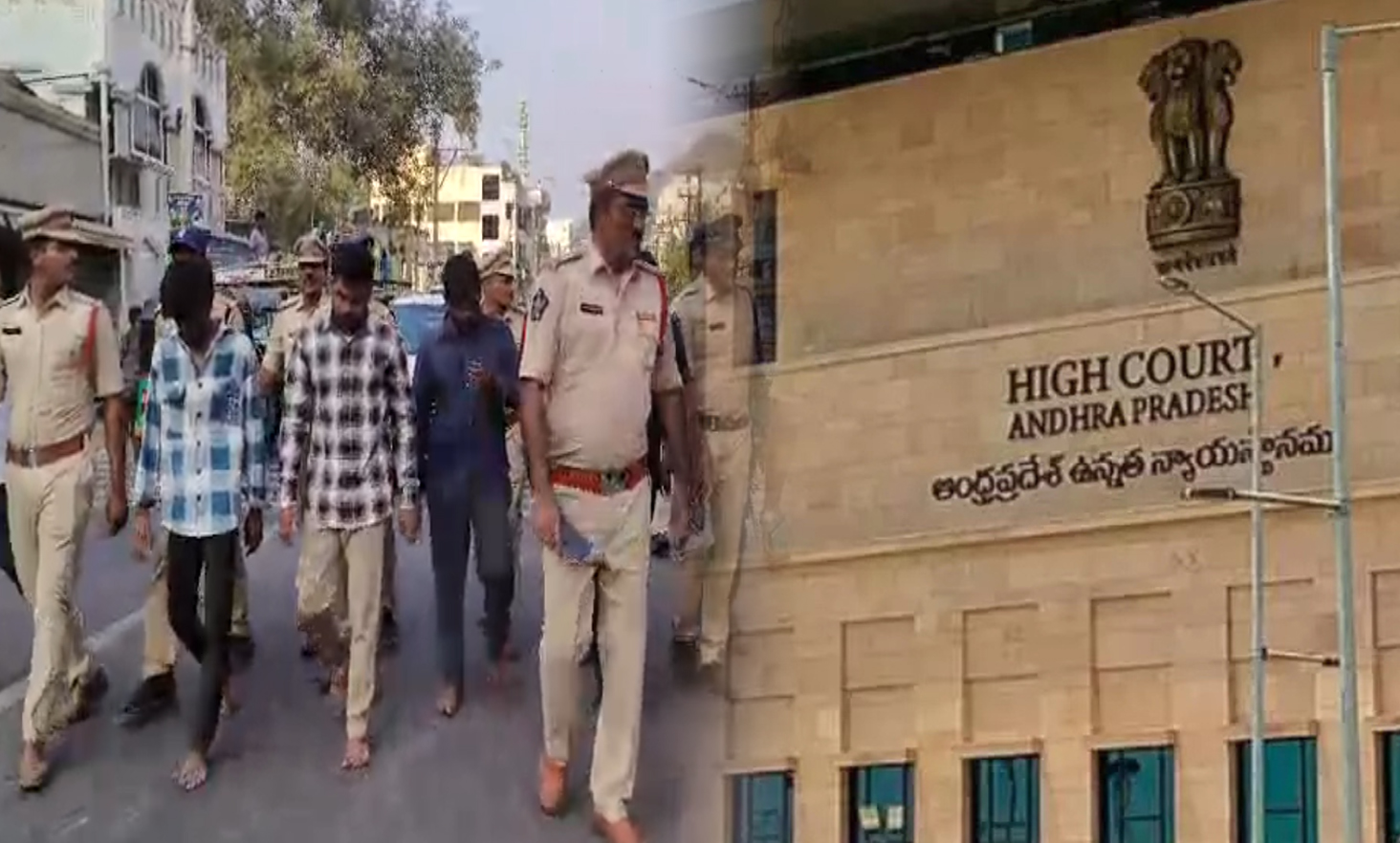 నిందితుల‌ను రోడ్డుపై న‌డిపిస్తారా..? పోలీసుల తీరుపై హైకోర్టు ఆగ్రహం