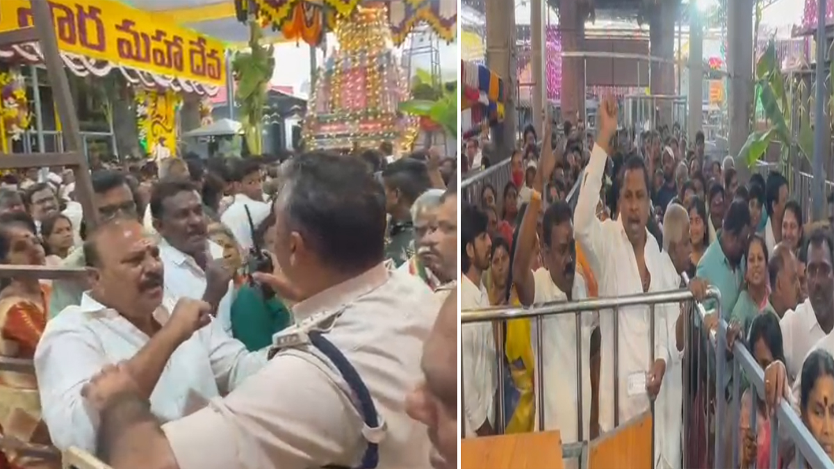 నిన్న శ్రీశైలం.. నేడు శ్రీ‌కాళ‌హ‌స్తి.. శివ భ‌క్తుల ఆగ్ర‌హం