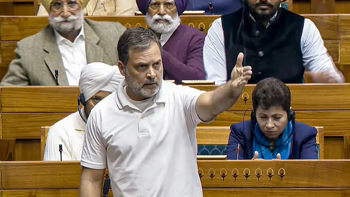 చైనాతో సరిహద్దు వివాదం.. లోక్సభలో రాహుల్గాంధీ వ్యాఖ్యలపై దుమారం