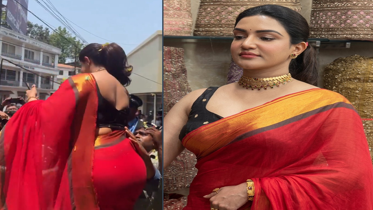 సెల్ఫీ ఇస్తుండగా హనీ రోజ్ ను అక్కడ టచ్ చేసిన అభిమాని