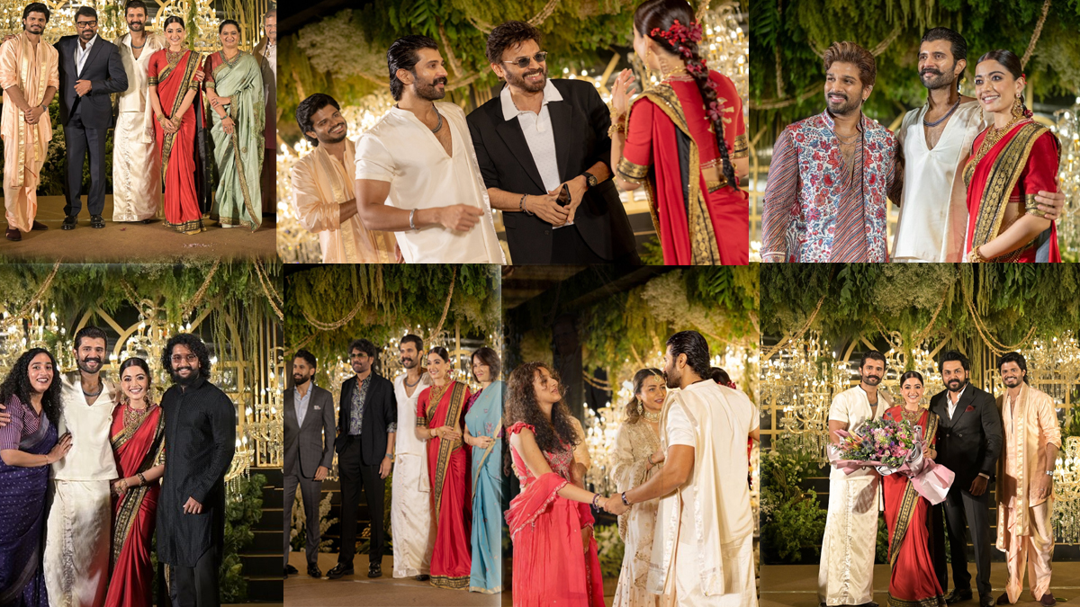 “విజయ్–రష్మిక రిసెప్షన్‌కు రాజకీయ, సినీ ప్రముఖుల హాజరు