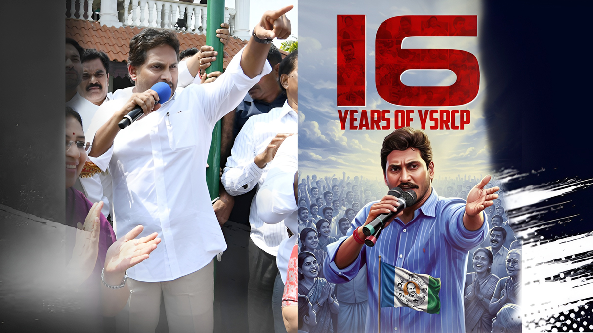 YSR Congress Party: 16 years of an uncompromised Journey
