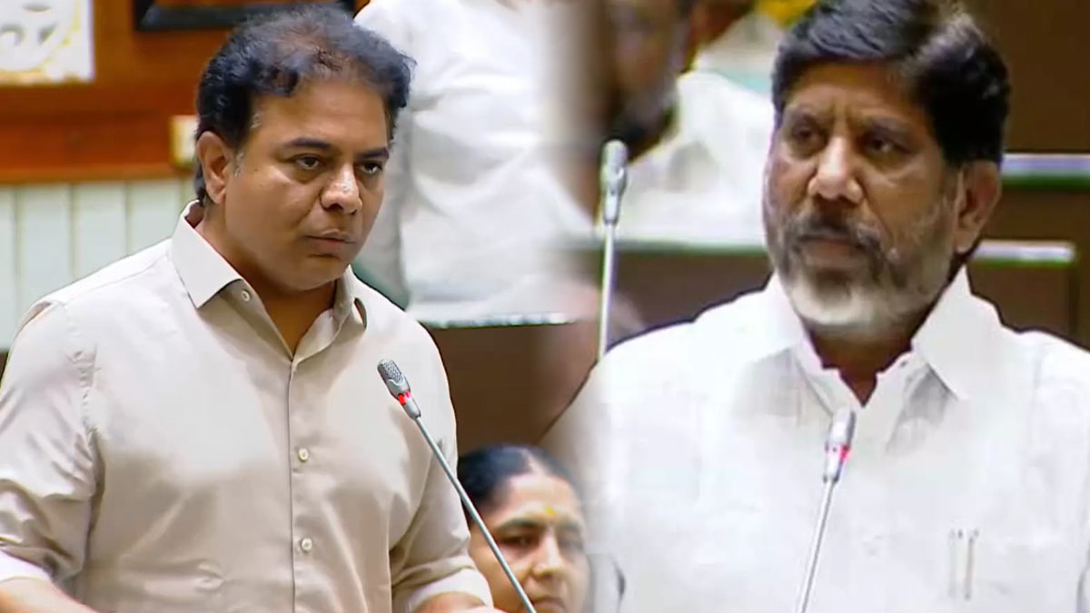 ఆర్డర్ కాపీ చూపిస్తే రాజీనామా చేస్తా.. కేటీఆర్ సవాల్