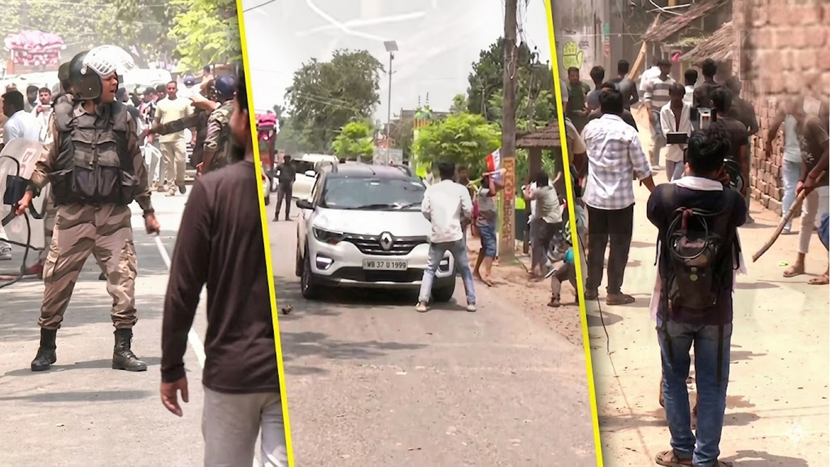 బెంగాల్ లో పోలింగ్ కేంద్రాల వద్ద హింసాత్మక ఘర్షణలు!