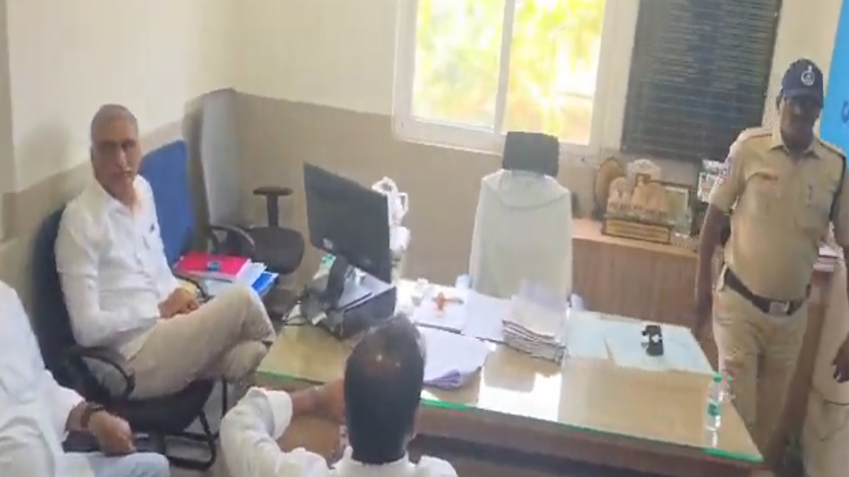 రైతుల ఆందోళనలకు మద్దతుగా హరీష్రావు.. అరెస్ట్ చేసిన పోలీసులు