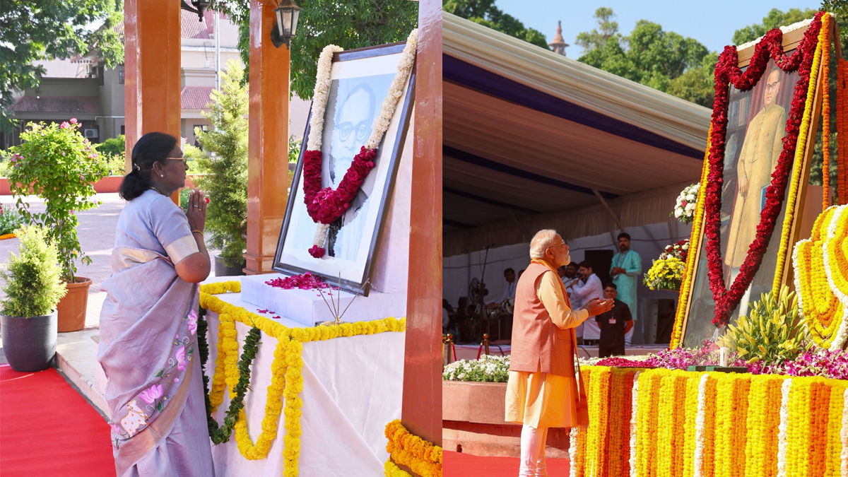 అంబేద్కర్ జయంతి సందర్భంగా దేశవ్యాప్తంగా ఘన నివాళులు