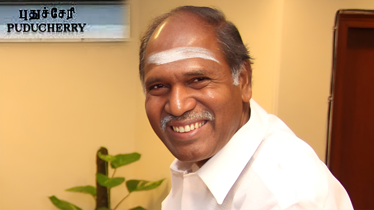 ఐదోసారి పుదుచ్చేరి సీఎంగా రంగస్వామి ప్రమాణ స్వీకారం!