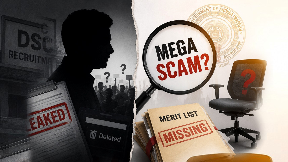 Mega DSC or Mega Betrayal?.. “Dark Operation” in Lokesh’s Department