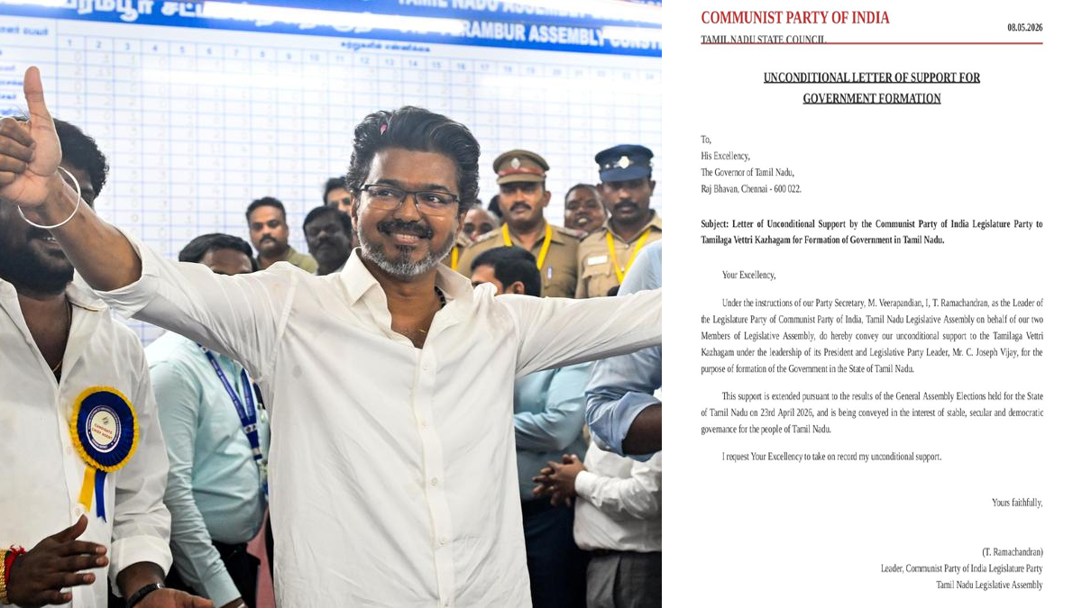 విజయ్‌కు వామపక్షాల మద్దతు.. తమిళనాట‌ 'దళపతి' సర్కార్
