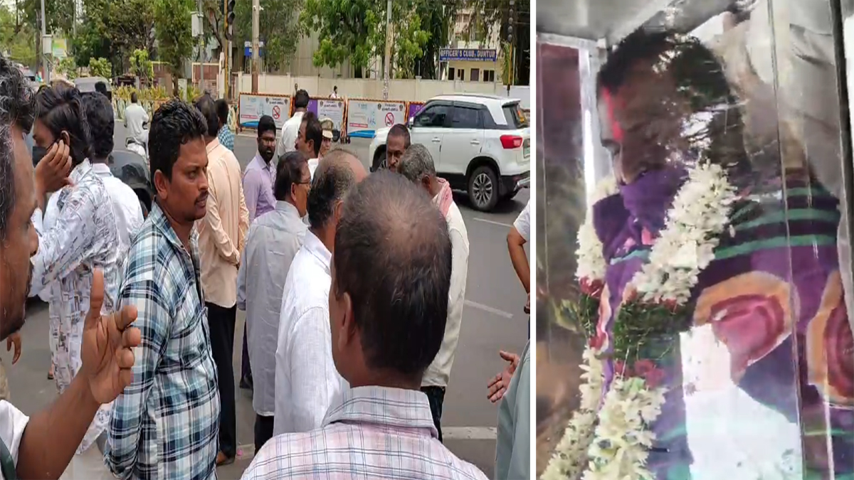 కిడ్నీ బాధితుడి ప్రాణం తీసిన టీడీపీ నేత ఫిర్యాదు