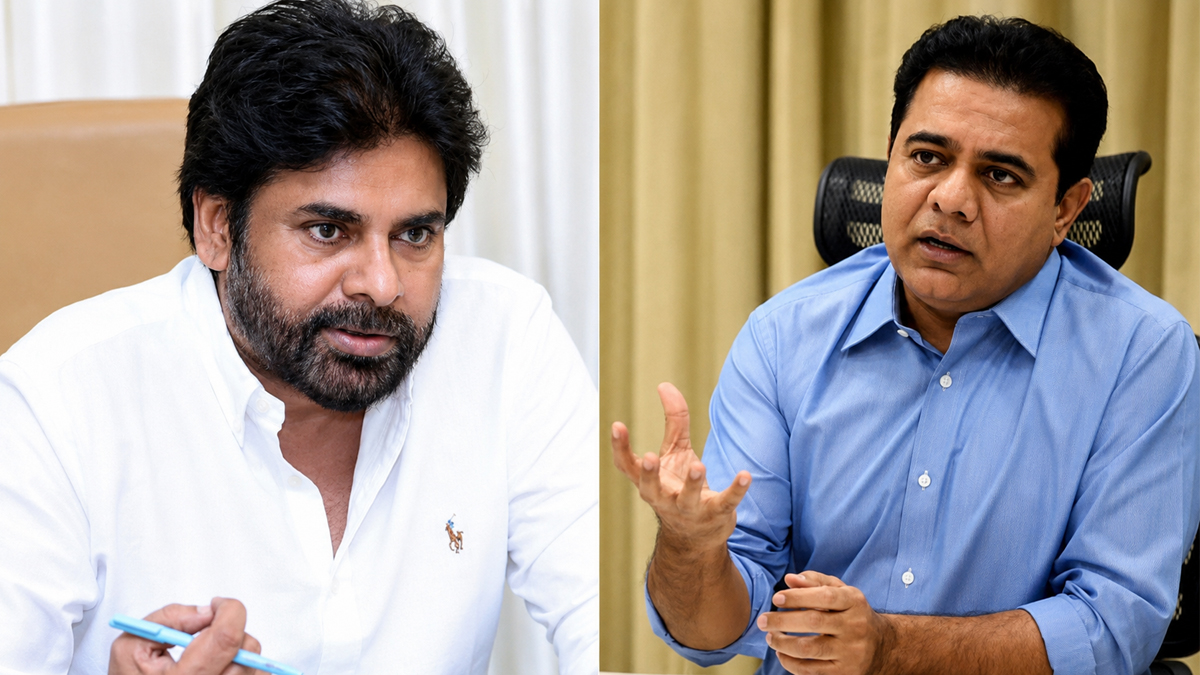 పవన్ కళ్యాణ్‌కు కేటీఆర్ ‘బిర్యానీ’ కౌంటర్..