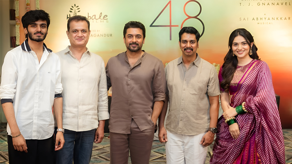 హోంబలే ఫిలిమ్స్‌తో సూర్య కొత్త సినిమా ప్రారంభం