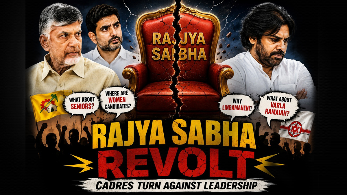 Rajya Sabha ticket row sparks unrest in TDP+ Alliance