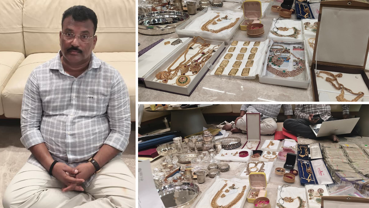 ఆర్అండ్బీ ఈఎన్సీ ఇంట్లో సోదాలు.. రూ.200 కోట్ల ఆస్తులు గుర్తింపు