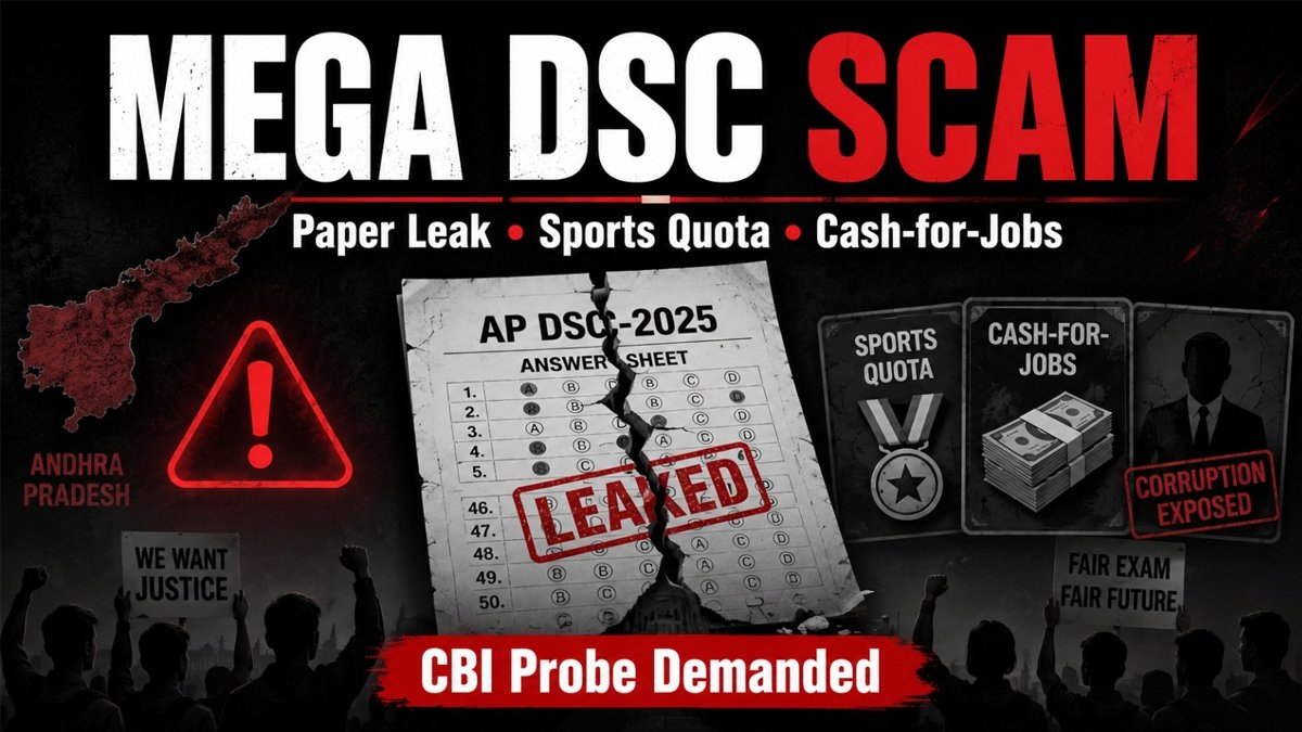 DSC marred by fraud and irregularities!