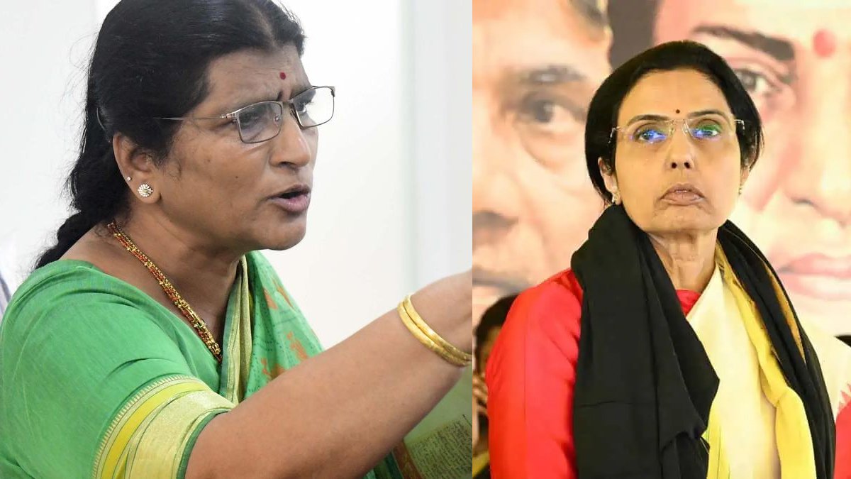 చంద్రబాబు భార్యకు.. ఎన్టీఆర్ సతీమణి కౌంటర్