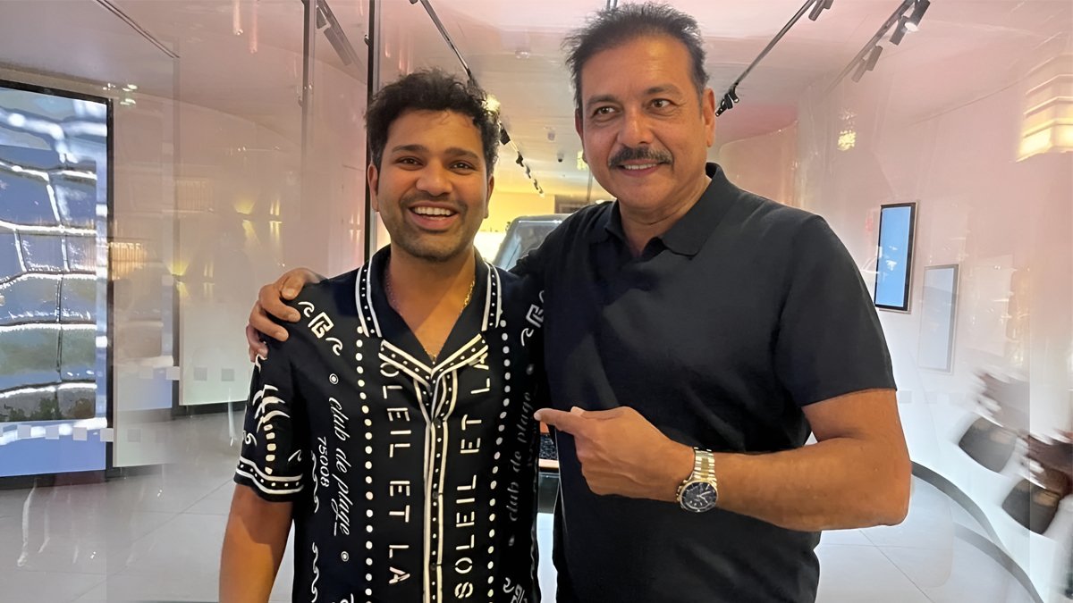 కొత్త లుక్‌తో అదరగొట్టిన రోహిత్ శర్మ..
