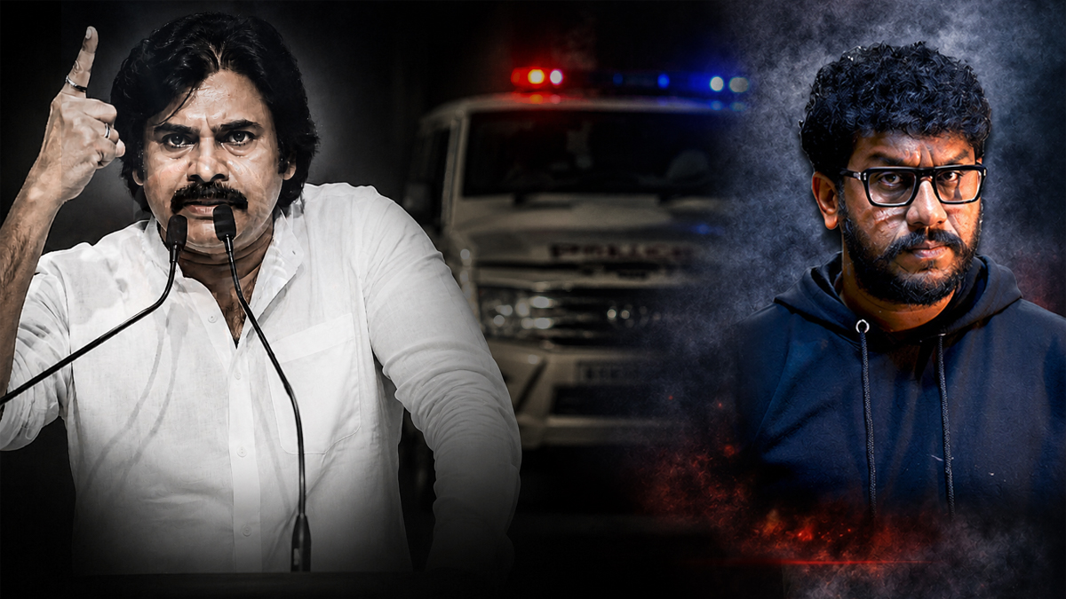 పవన్ భాషలోనే కౌంటర్ ఇస్తే అరెస్ట్ చేస్తారా? - ప్రశ్న అరెస్టుపై చర్చ