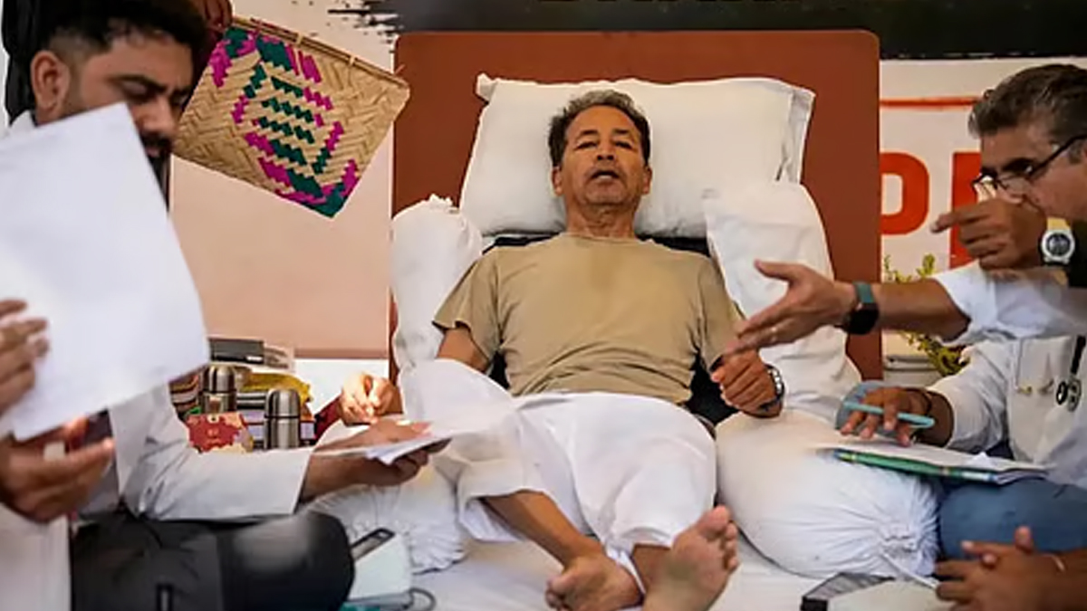 వాంగ్‌చుక్ ఆరోగ్యం ఆందోళనకరం.. దీక్ష విరమణకు నిరాకరణ