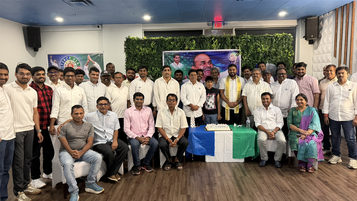 YSRCP NRI Committee Celebrates Dr. Y.S.R 77th Jayanthi in Phoenix, Arizona