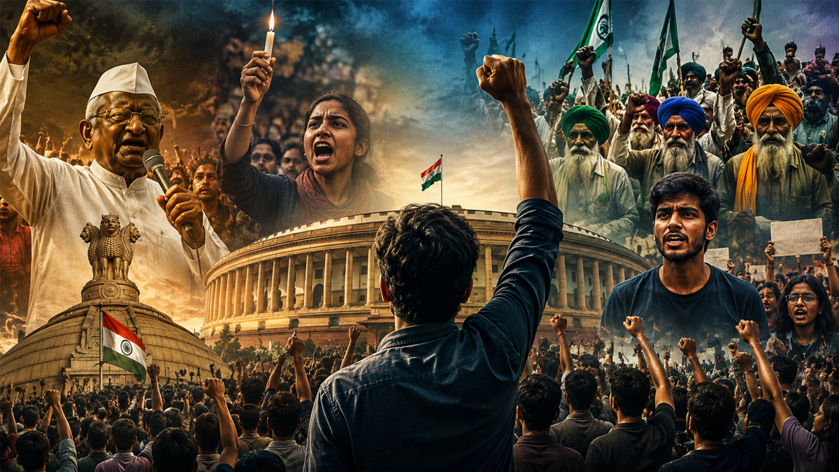 ప్రజా ఉద్యమాలకు తలొగ్గిన కేంద్ర ప్రభుత్వాలు ఇవే..