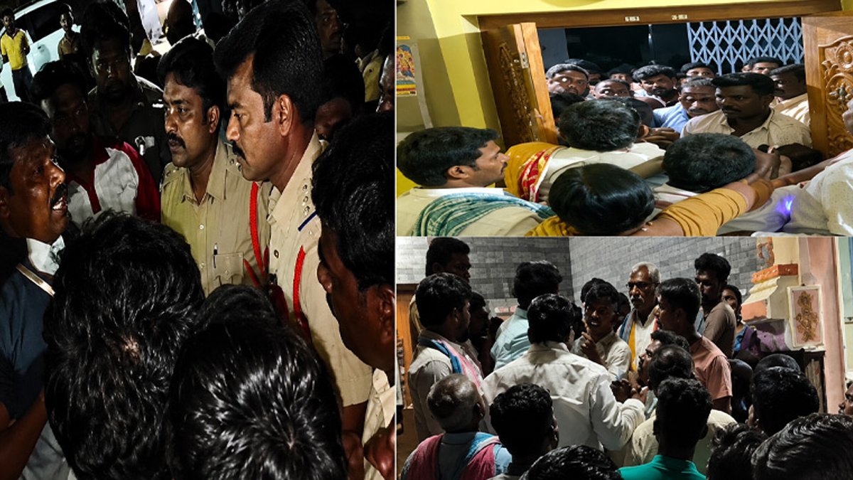 అర్ధరాత్రి వైసీపీ ఎమ్మెల్యే అరెస్ట్.. త‌లుపులు బద్దలు కొట్టి మ‌రీ..