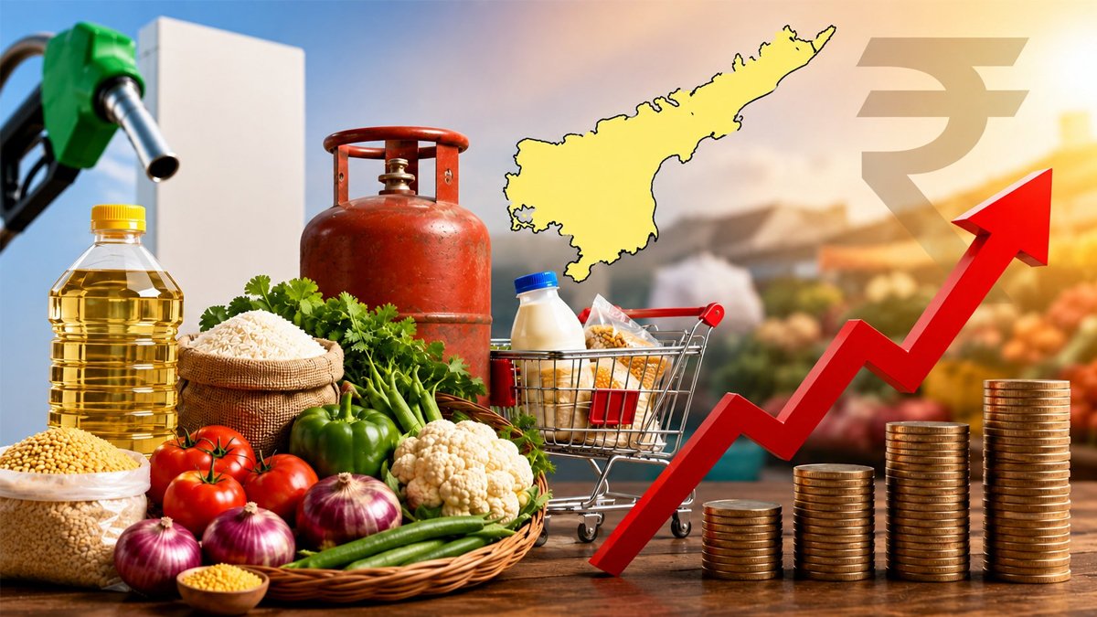 ఏపీలో చుక్కలు చూపిస్తున్న నిత్యావసర ధరలు