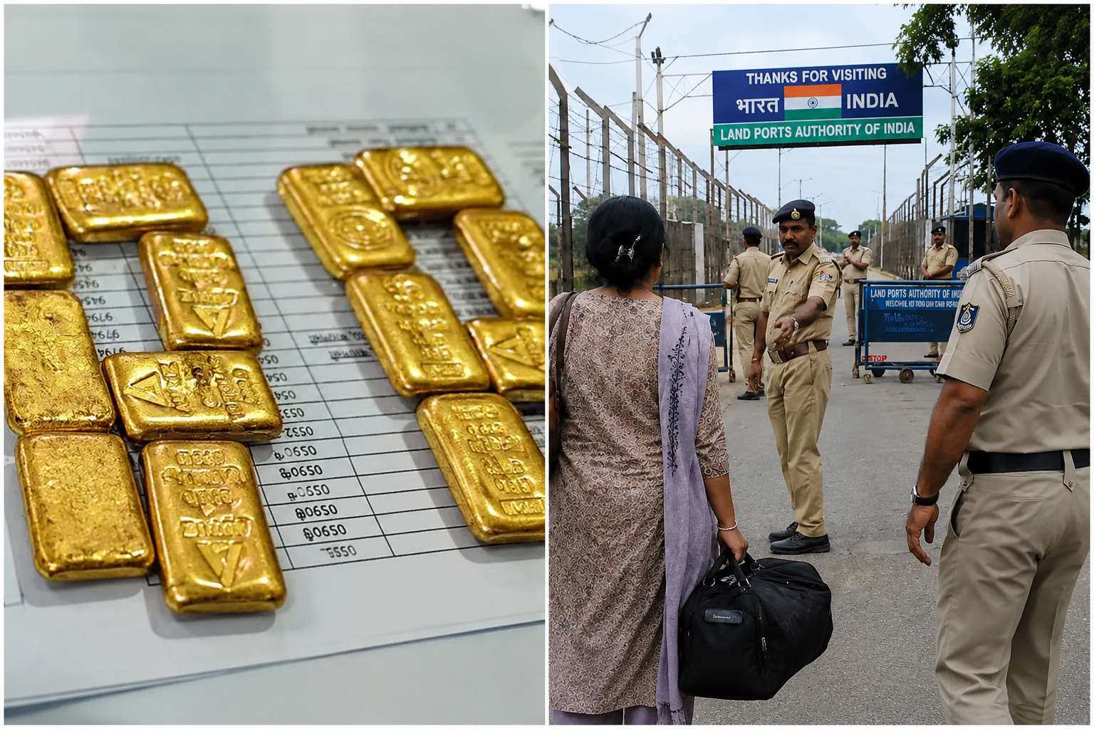 బెంగాల్-బంగ్లా సరిహద్దులో భారీ బంగారం పట్టివేత.. రూ.25 కోట్ల స్వర్ణం సీజ్