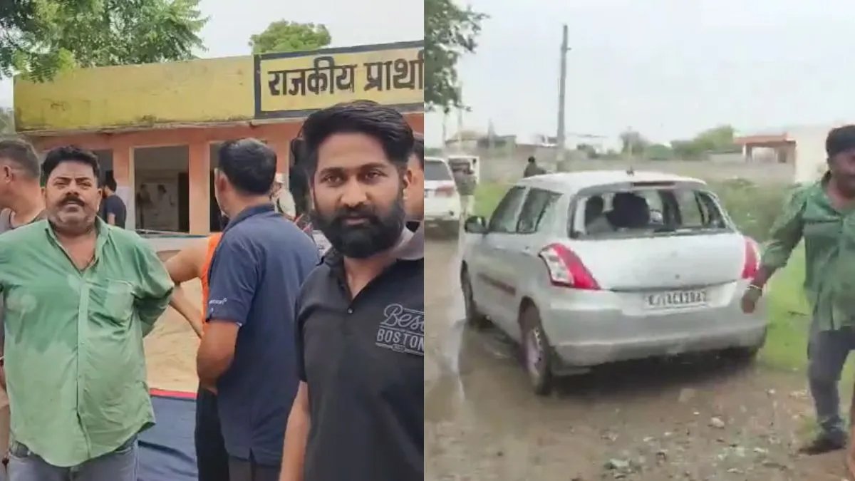 జైపూర్‌లో కాక్రోచ్ జనతా పార్టీ బృందంపై దాడి