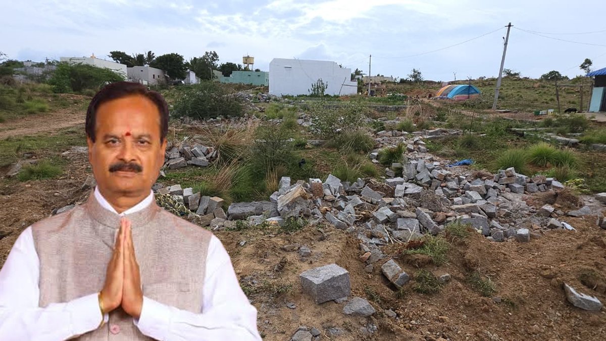 నిర్వాసితుల భూమిపై క‌న్నేసిన కూట‌మి నేత‌లు!