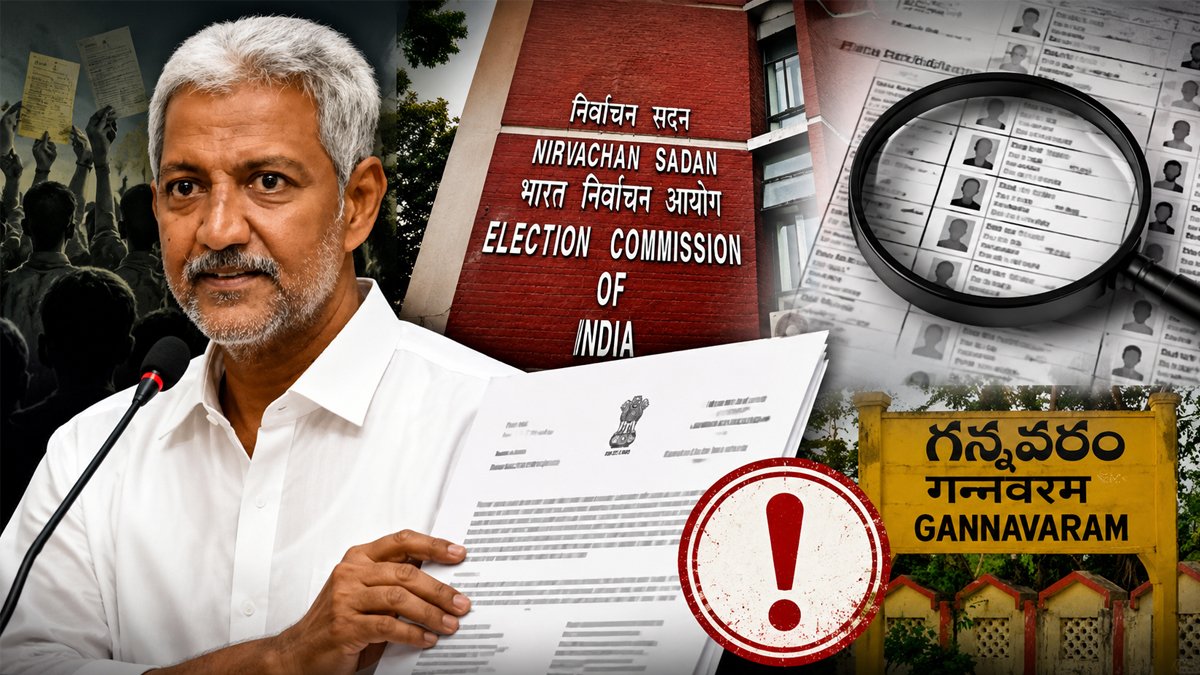 SIR అవకతవకలు.. సీఈసీకి వల్లభనేని వంశీ లేఖ
