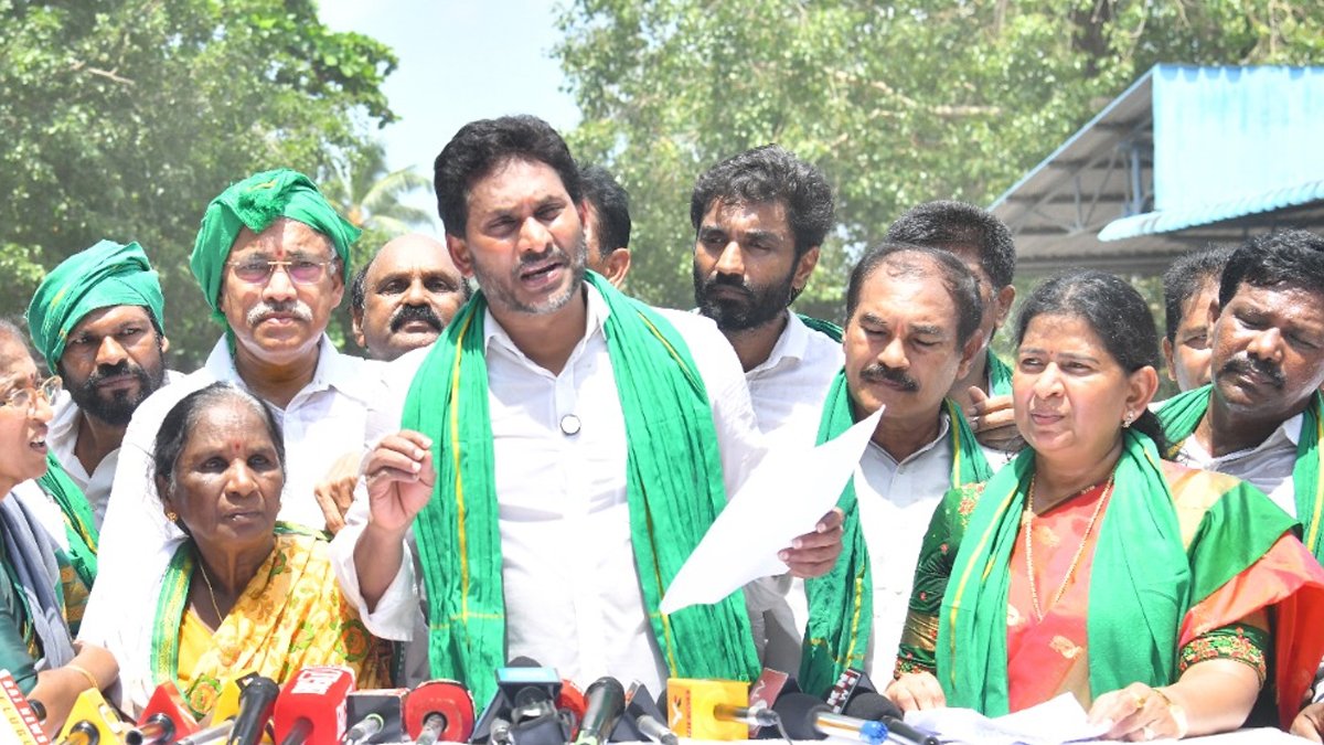 Bring MARKFED Into Tobacco Procurement: YS Jagan