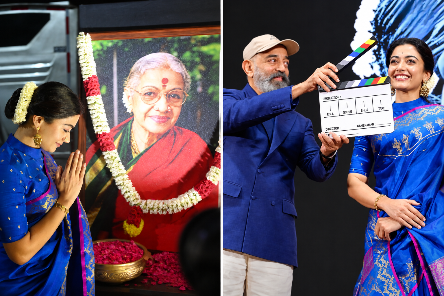 ఎం.ఎస్. సుబ్బులక్ష్మిగా రష్మిక.. ఘనంగా ప్రారంభమైన ప్రతిష్టాత్మక బయోపిక్