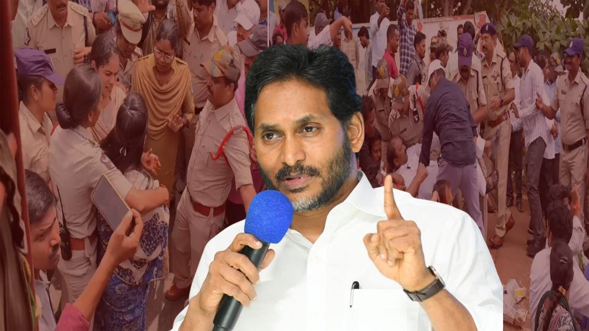 YS Jagan slams Police action against Tribal Leaders