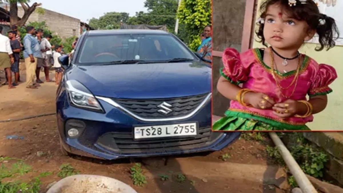 కారులో లాక్.. ఊపిరాడక నాలుగేళ్ల చిన్నారి మృతి
