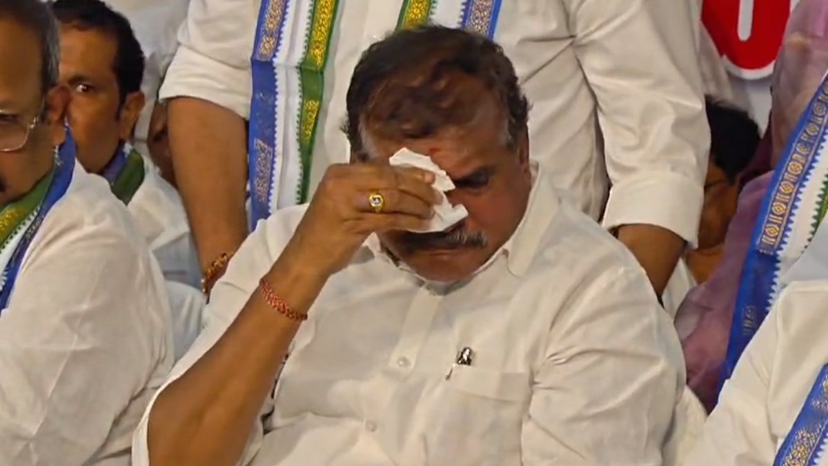 మరోసారి బొత్స కన్నీళ్లు.. అమర్‌ మాటలకు భావోద్వేగం