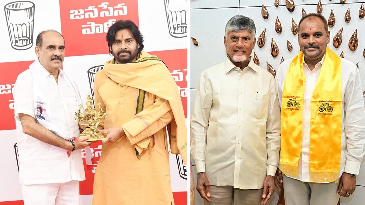 చిన్న శ్రీను చేరిక.. టీడీపీ-జనసేన మధ్య సోషల్ వార్!