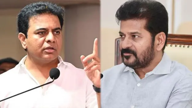 కేసీఆర్ భూములపై ఆరోపణలెందుకు?.. రేవంత్కు కేటీఆర్ సవాల్