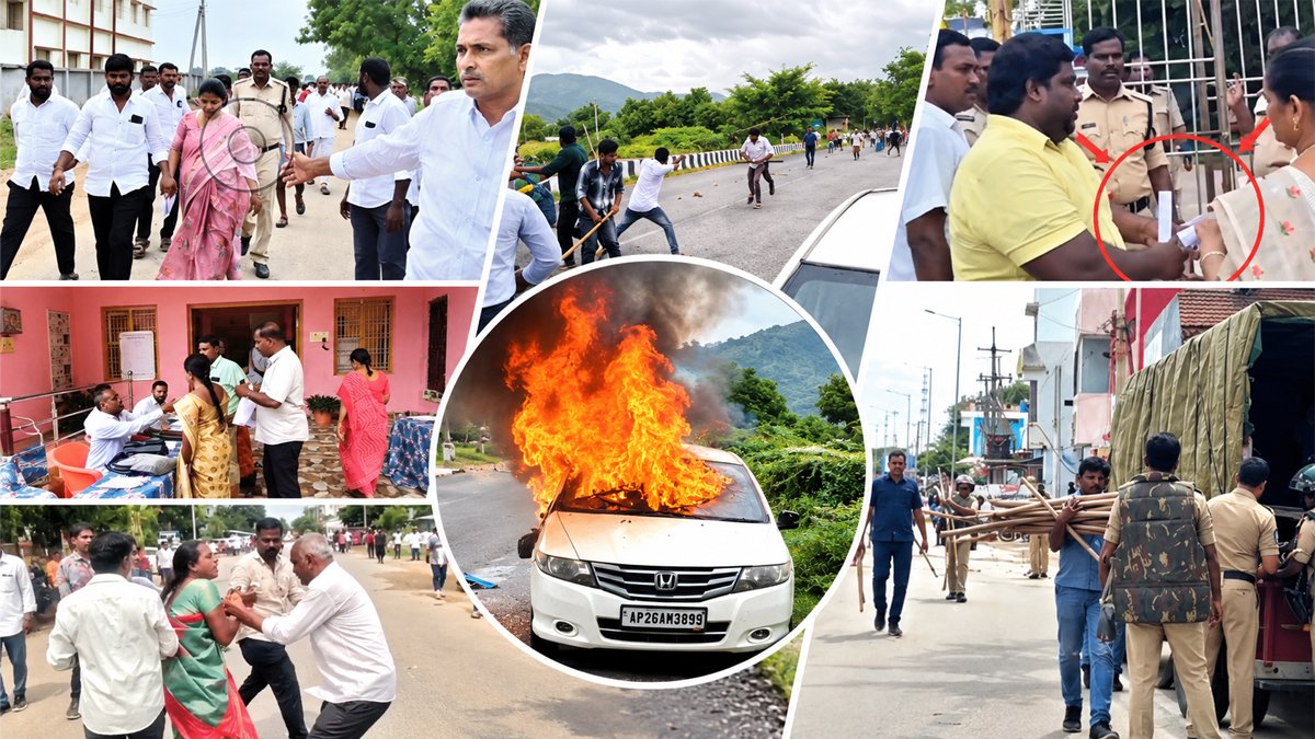 Pregnant candidate attacked, Women assaulted as Nomination Violence continues across AP