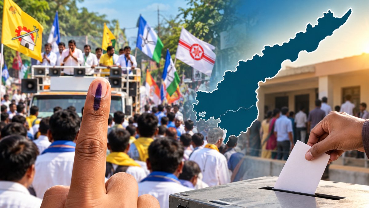 ఏపీ లో నేటితో మున్సిపల్ ఎన్నికల ప్రచారానికి తెర..
