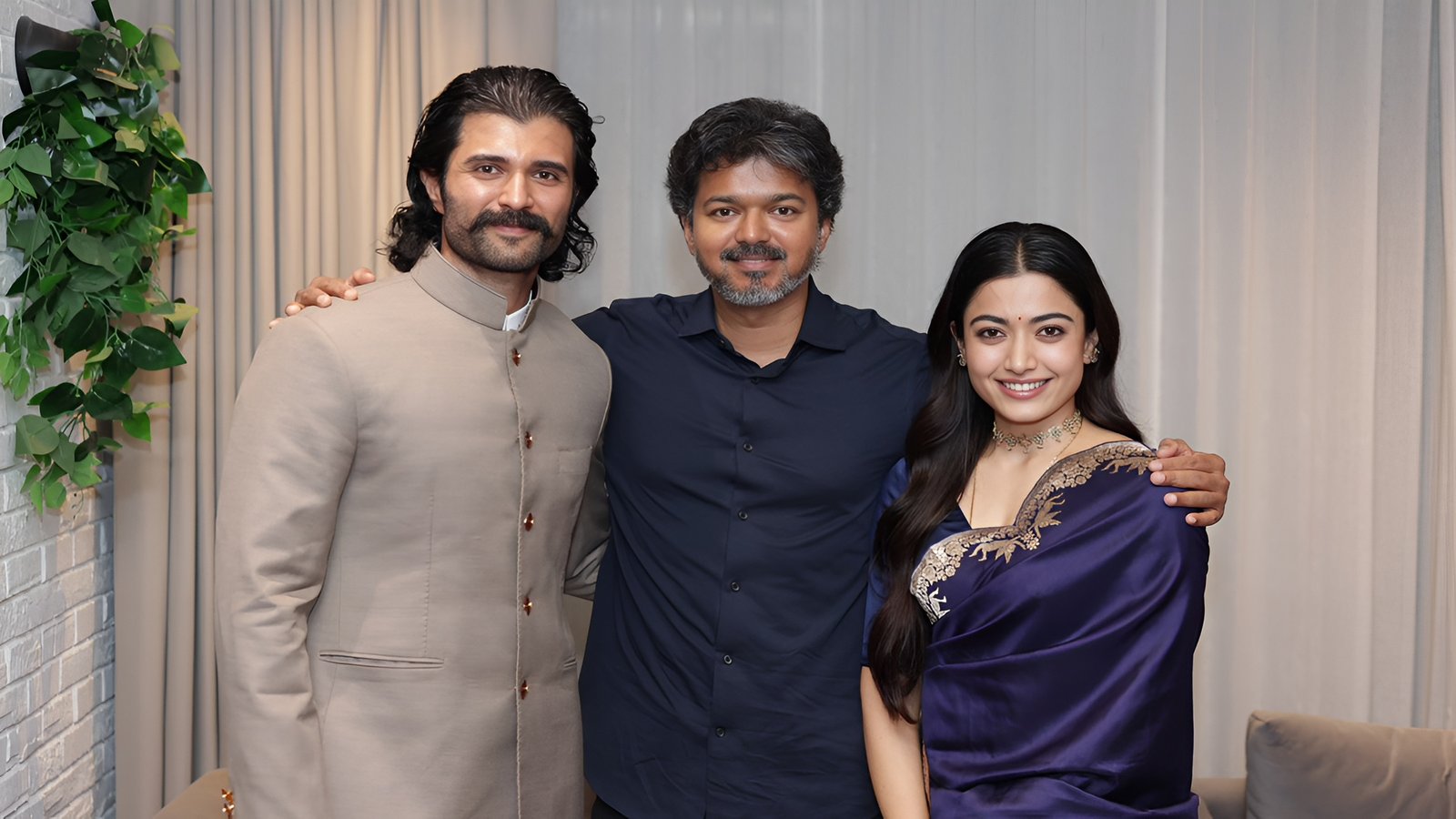 సీఎం దళపతి విజయ్తో విజయ్ దేవరకొండ, రష్మిక భేటీ!