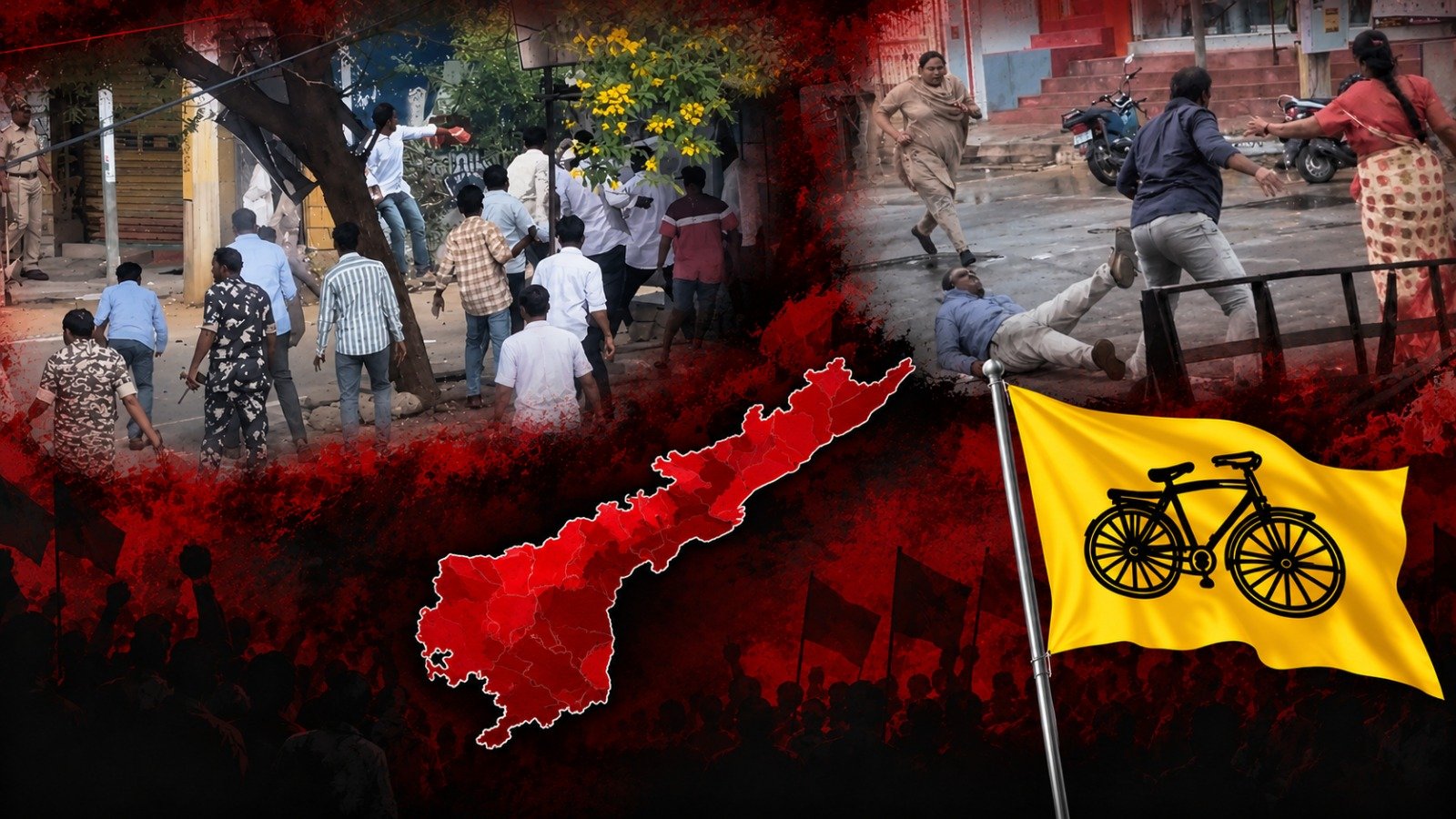 నామినేషన్ల వేళ వైసీపీ అభ్యర్థులపై టీడీపీ దాడులు!