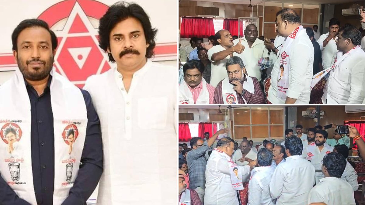 పిఠాపురంలో జనసేన ఎంపీ గ్రూప్ రాజకీయాలు.. మీడియా ముందే రచ్చ!